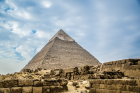 Cairo with Pyramids From Port Said